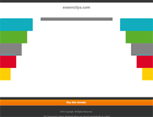Tablet Screenshot of essencilya.com